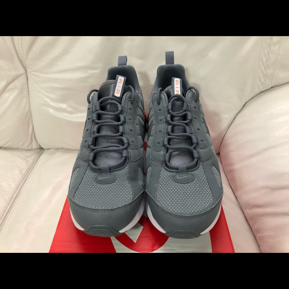 Nike Air Max 270 Futura Cool Grey White Orange New - Picture 3 of 6